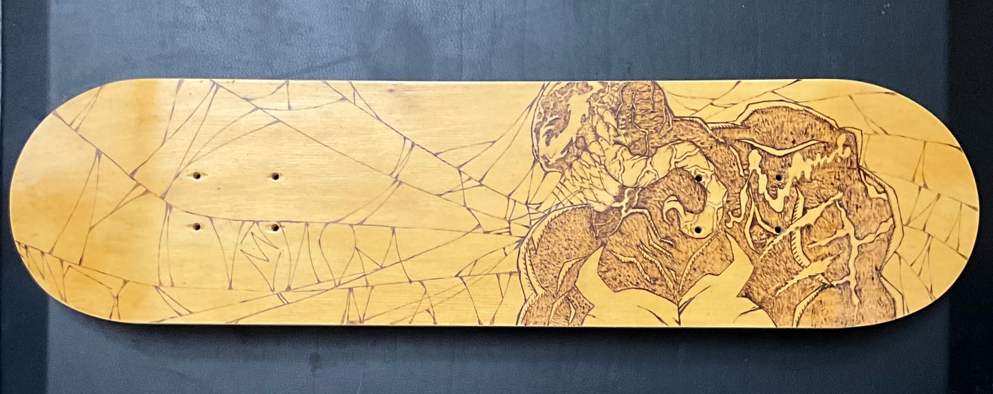 Custom Venom Skateboard Deck